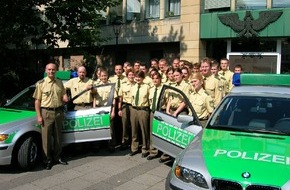 Polizeipräsidium Mittelfranken: POL-MFR: (1293) Neue Gesichter vor neuen Fahrzeugen bei der Nürnberger Polizei
(Bildveröffentlichung)