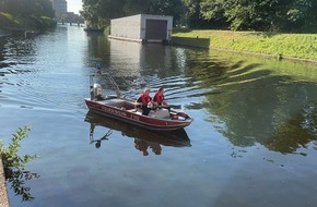Feuerwehr M&uuml;lheim an der Ruhr: FW-MH: Unklare Gew&auml;sserverunreinigung auf der Ruhr entpuppt sich als nat&uuml;rlicher Biofilm