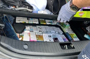 Hauptzollamt Regensburg: HZA-R: Auto voll mit unversteuerten E-Zigaretten Zoll aus Regensburg wird bei Kontrolle auf der A3 f&uuml;ndig