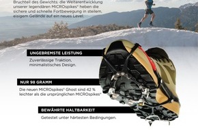 kahtoola: Eisblock-Challenge: Testet die neuen superleichten Kahtoola-Microsoft GHOST live auf der ISPO! ð§ð¦¶