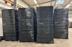 Zollfahndungsamt Hannover: ZOLL-H: ZOLL zerschl&auml;gt kriminelles Netzwerk hinter illegalem Zigarettenhandel/11 Millionen Zigaretten beschlagnahmt, vier M&auml;nner in Untersuchungshaft, Gesamtsteuerschaden von 21 Millionen Euro