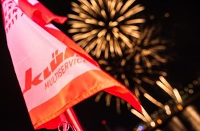 Klüh Service Management GmbH: Traditionelle Bordparty zum Kirmes-Feuerwerk / Klüh feiert mit rund 700 Gästen auf der "MS RheinGalaxie"