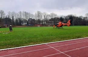 Feuerwehr Erkrath: FW-Erkrath: Fettbrand forderte eine verletzte Person