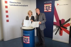 Hessisches Landeskriminalamt: LKA-HE: Kooperationsvereinbarung zwischen der Hochschule RheinMain und dem Hessischen Landeskriminalamt unterzeichnet