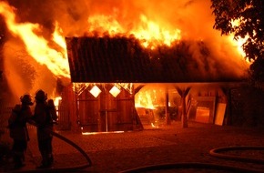 Polizeiinspektion Nienburg / Schaumburg: POL-STH: Brand in Kobbensen
