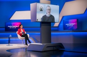 ARD Das Erste: Bill Gates exklusiv bei "maischberger. die woche": Warum der Klimawandel gefährlicher ist als die Corona-Pandemie