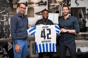 HERTHA BSC GmbH & Co. KGaA  : Deyovaisio Zeefuik wird Herthaner