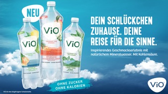 Coca-Cola Deutschland: Presseinformation: ViO launcht ViO Wasser mit Geschmack