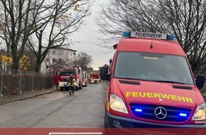 Feuerwehr Leverkusen: FW-LEV: Brand in Entsorgungsbetrieb