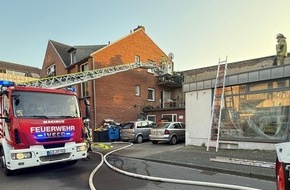 Feuerwehr Kleve: FW-KLE: Wohnungsbrand an der Hagschen Straße