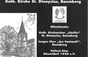 Polizei Mettmann: POL-ME: Bürger und Polizei - Musik im Advent - Monheim-Baumberg - 1912062