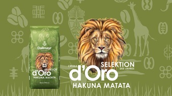 Alois Dallmayr Kaffee oHG: Dallmayr Crema d'Oro Selektion des Jahres 2022: Hakuna Matata