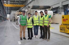 Koehler Group: Großes Interesse aus Brüssel: 4evergreen-Allianz zu Besuch bei Koehler Paper in Kehl