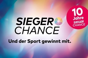 LOTTO Bayern: Gl&uuml;cksSpirale-Zusatzlotterie Sieger-Chance feiert zehnj&auml;hriges Jubil&auml;um und eine erfolgreiche Bilanz: fast 67 Millionen Euro f&uuml;r den deutschen Spitzensport