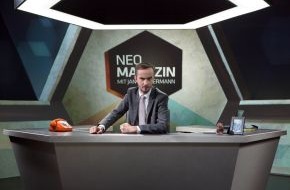 ZDFneo: Postmoderne Unterhaltung in ZDFneo / Das "NEO MAGAZIN" mit Jan Böhmermann geht an den Start