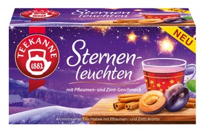 Teekanne GmbH & Co. KG: Pressemitteilung: TEEKANNE Sternenleuchten lässt den Winter funkeln