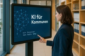 Bund der Steuerzahler Nordrhein-Westfalen e.V.: BdSt NRW veröffentlicht „KI-Kompass für Kommunen“