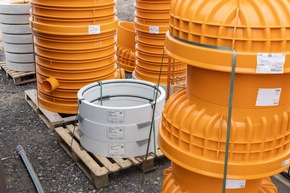 Komplexe Schachtsanierung im Gewerbegebiet Rossendorf bei Dresden