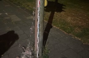 Polizei Coesfeld: POL-COE: Rosendahl, Darfeld, Osterwicker Stra&szlig;e/ Klebeband &uuml;ber Stra&szlig;e gespannt