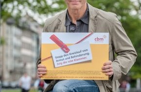 cbm Christoffel-Blindenmission e.V.: Hannes Jaenicke unterstützt CBM-Kampagne (BILD)