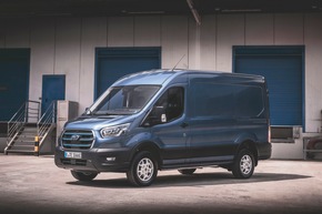 Ab sofort bestellbar: Neuer Ford E-Transit mit größerer Batterie und erhöhter Reichweite