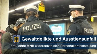 Bundespolizeidirektion München: Bundespolizeidirektion München: Gewaltdelikte und Ausstiegsunfall