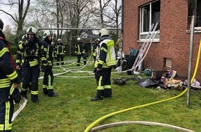 Freiwillige Feuerwehr Kranenburg: FW Kranenburg: Wohnungsbrand im historischen Stadtkern