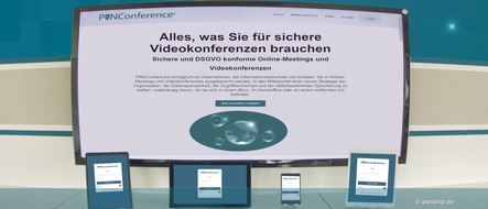 PAN AMP AG: PANConference - Die sichere Videokonferenz-Revolution mit neuen Features und Bezahloptionen