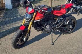 Polizei Rheinisch-Bergischer Kreis: POL-RBK: Bergisch Gladbach - Motorrad in Frankenforst entwendet - Zeugen gesucht