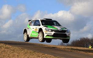 Skoda Auto Deutschland GmbH: Mission Aufholjagd: Kreim/Christian wollen bei der Rallye Thüringen DRM-Führung zurückerobern