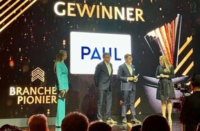PAUL Tech AG: PAUL Tech AG gewinnt Deutschen Immobilienpreis
