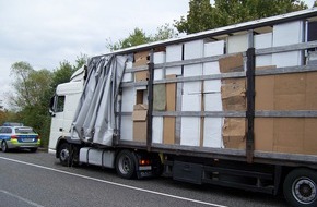 Polizeipräsidium Osthessen: POL-OH: Beim illegalem Transport von Abfällen ins Ausland ertappt