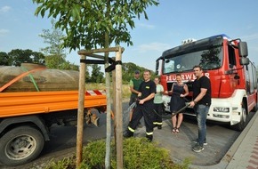 Freiwillige Feuerwehr der Stadt Goch: FF Goch: Extreme Trockenheit: Feuerwehr unterstützt bei Bewässerung