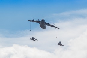Fähigkeitsaufwuchs bei der Luftwaffe -
Erstes A400M Tanker Kontingent verlegt in den Einsatz