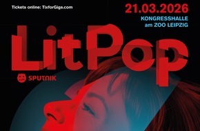 MDR Mitteldeutscher Rundfunk: Zehn Stunden Literatur, Pop und Party &ndash; LitPop 2026 von MDR und ARTE zur Leipziger Buchmesse