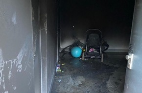 Feuerwehr Erkrath: FW-Erkrath: Kellerbrand in Mehrfamilienhaus