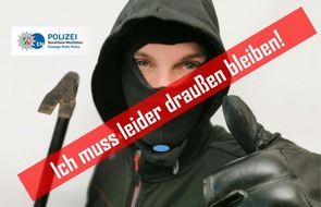 Kreispolizeibehörde Ennepe-Ruhr-Kreis: POL-EN: Schützen Sie Sich vor Einbruch