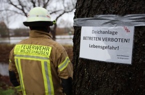 Kreisfeuerwehr Oldenburg: FW-OLL: UPDATE: Warnung vor Betreten der Deiche im Landkreis Oldenburg