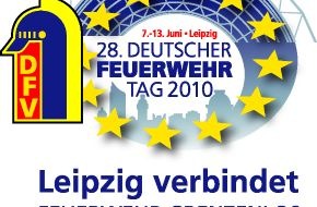Deutscher Feuerwehrverband e. V. (DFV): 28. Deutscher Feuerwehrtag "Rundum ein Riesenerfolg" / DFV-Präsident Hans-Peter Kröger dankt Sachsen und Leipzig für Einsatz