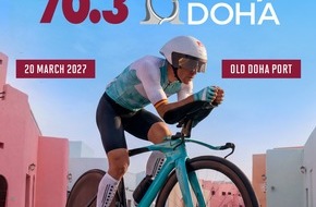 Visit Qatar: Visit Qatar k&uuml;ndigt den ersten IRONMAN 70.3 Doha Triathlon an, der 2027 im Old Doha Port stattfinden wird