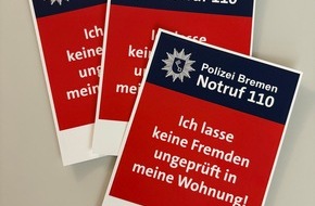 Polizei Bremen: POL-HB: Nr.: 0643 --Gemeinsam gegen Kriminalität an der Haustür - swb unterstützt Präventionsarbeit der Polizei Bremen--