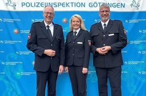 Polizeidirektion Göttingen: POL-GOE: Amtswechsel in der Polizeiinspektion Göttingen: Leitender Polizeidirektor Rainer Nolte in den Ruhestand verabschiedet - Polizeidirektor Marco Hansmann folgt nach
