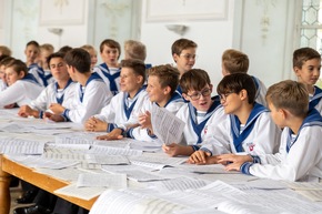 Concert du prestigieux chœur de garçons St Florian à 2'200 m d’altitude