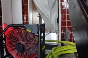 Feuerwehr Bocholt: FW Bocholt: Küchenbrand in einem Mehrfamilienhaus an der Moselstraße in Bocholt