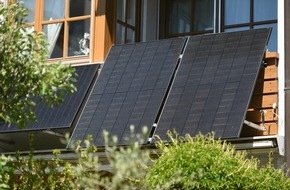 TÜV SÜD AG: Balkon-Solaranlagen sicher nutzen: Tipps von TÜV SÜD