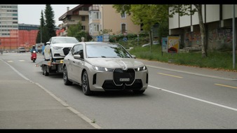 Touring Club Schweiz/Suisse/Svizzero - TCS: Der TCS testet: So viel Zugkraft haben E-Autos