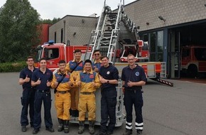 Feuerwehr Dinslaken: FW Dinslaken: Besuch aus Fernost bei der Feuerwehr