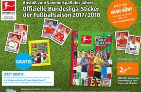 Unternehmensgruppe ALDI SÜD: ALDI SÜD bietet Fußball-Fans großen Sammelspaß mit den Bundesliga-Stickern von Topps