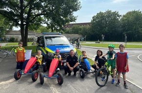 Polizeidirektion Lübeck: POL-HL: Lübeck/Ostholstein Ferien auch in der Jugendverkehrsschule - aber mit Programm