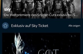 Sky Deutschland: Sky Ticket ab sofort für alle Smartphones und Tablets von HUAWEI erhältlich